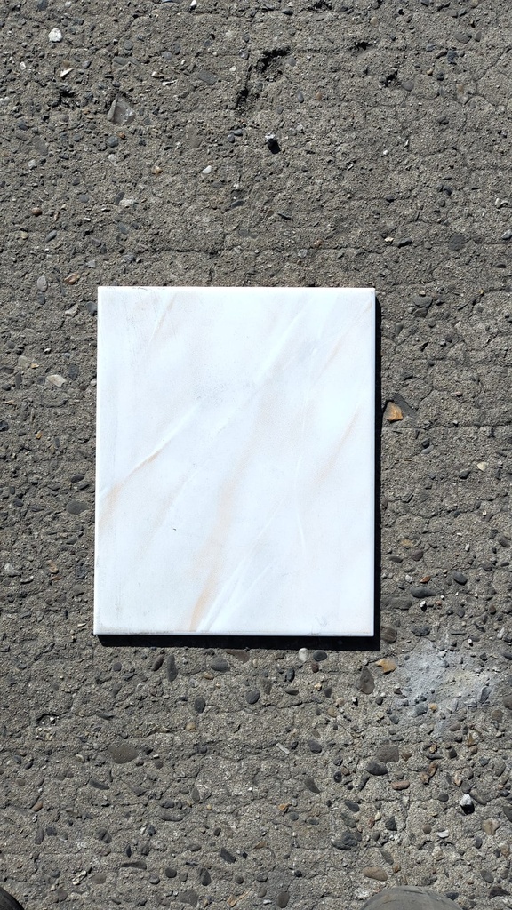 Carrelage en céramique blanc 20x25cm (L) 