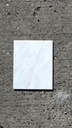 Carrelage en céramique blanc 20x25cm (L) 