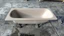 Baignoire & bidet beige (L) 