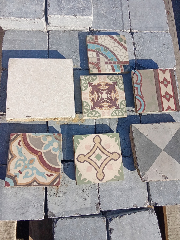 Carreaux de ciment - Différents modèles