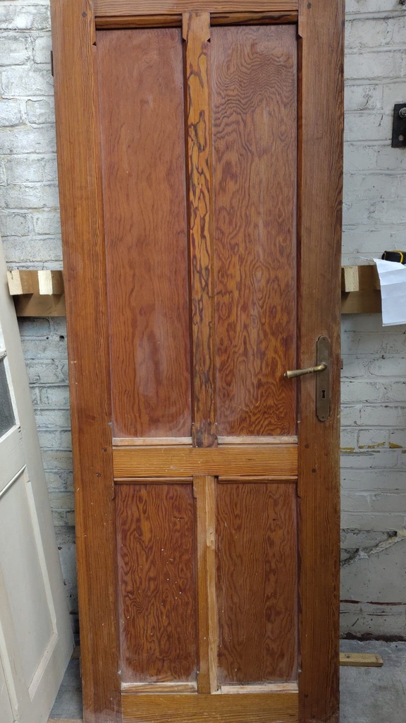 Porte en bois massif vintage – style classique 207x75cm (L)  