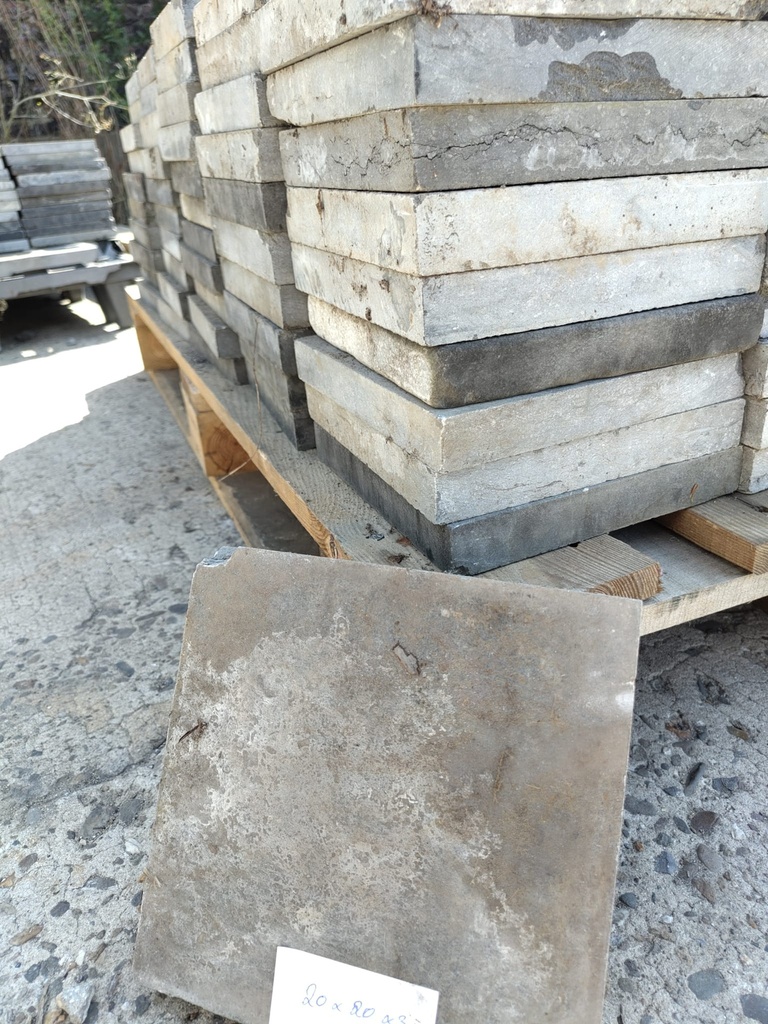Pavé de Pierre Bleue belge 20x20x3 (L) 