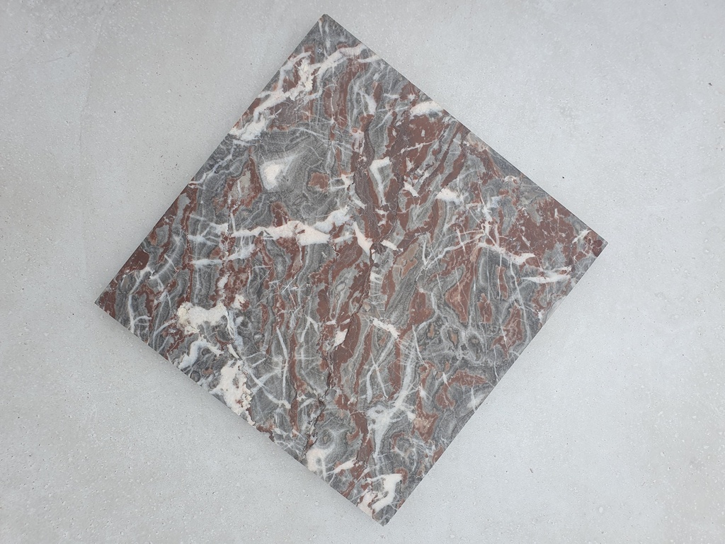 Carrelage en marbre - Rouge 25*25cm