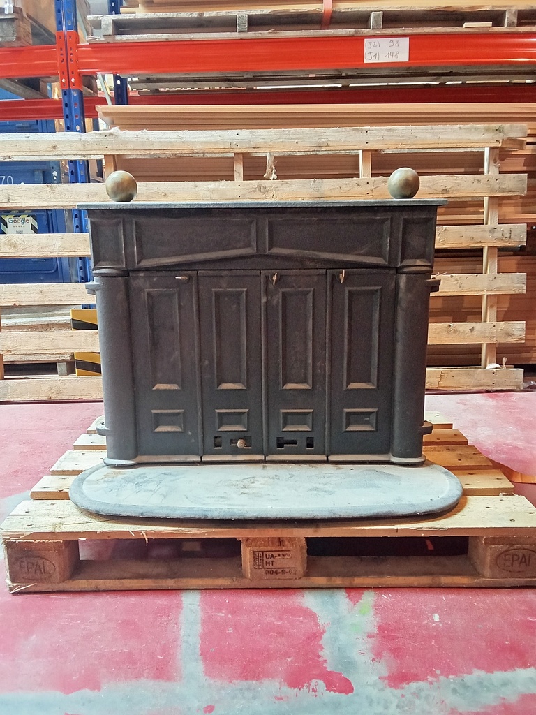 Poêle à bois en fonte