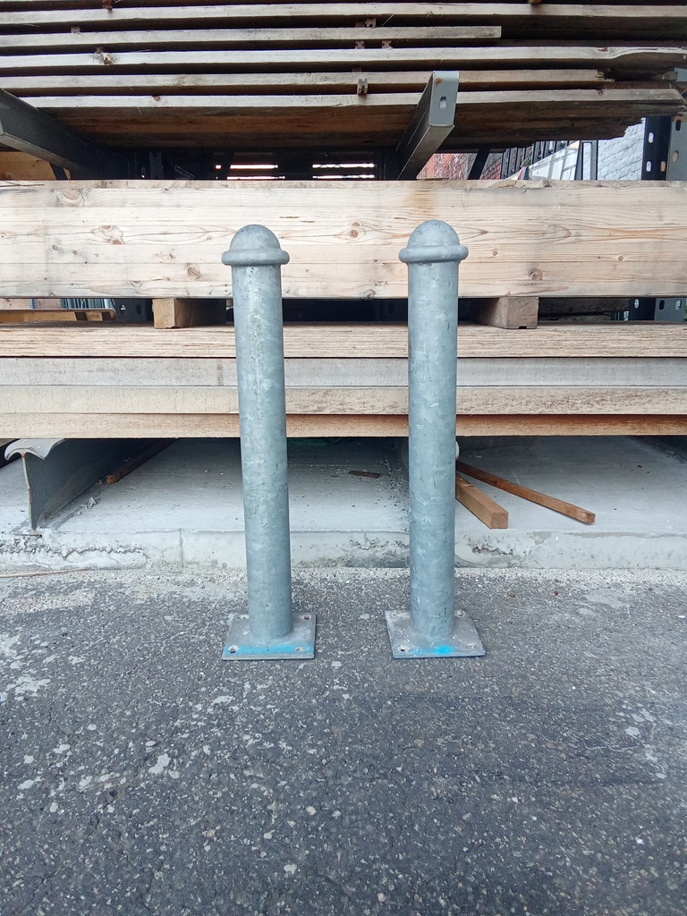 Poteau de protection - Acier galvanisé