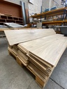 Plancher stratifié imitation bois gris clair (L) 
