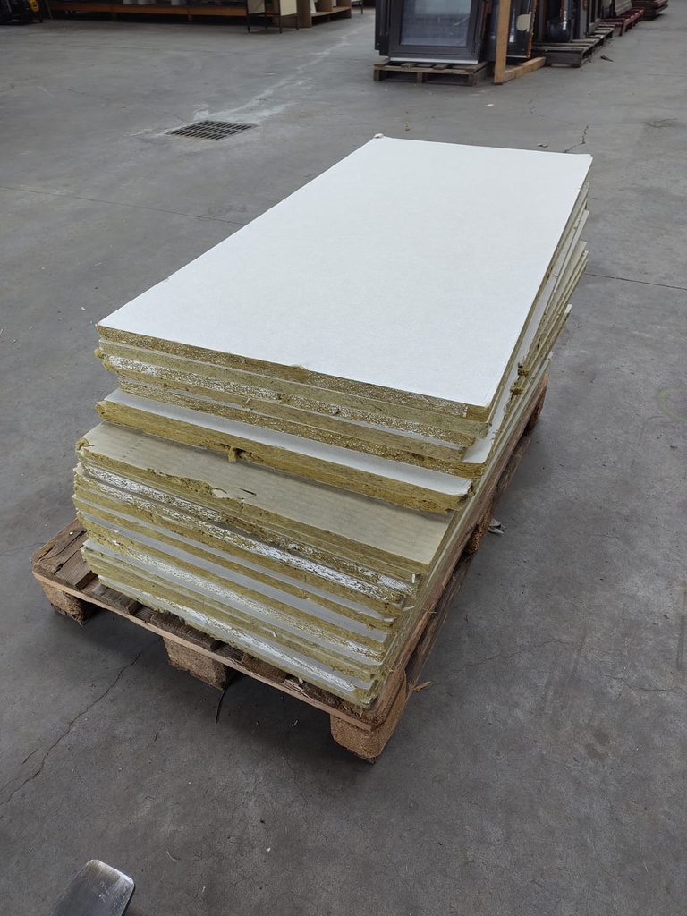 Dalle de faux plafond laine de roche 120x60x2,5 cm (L)