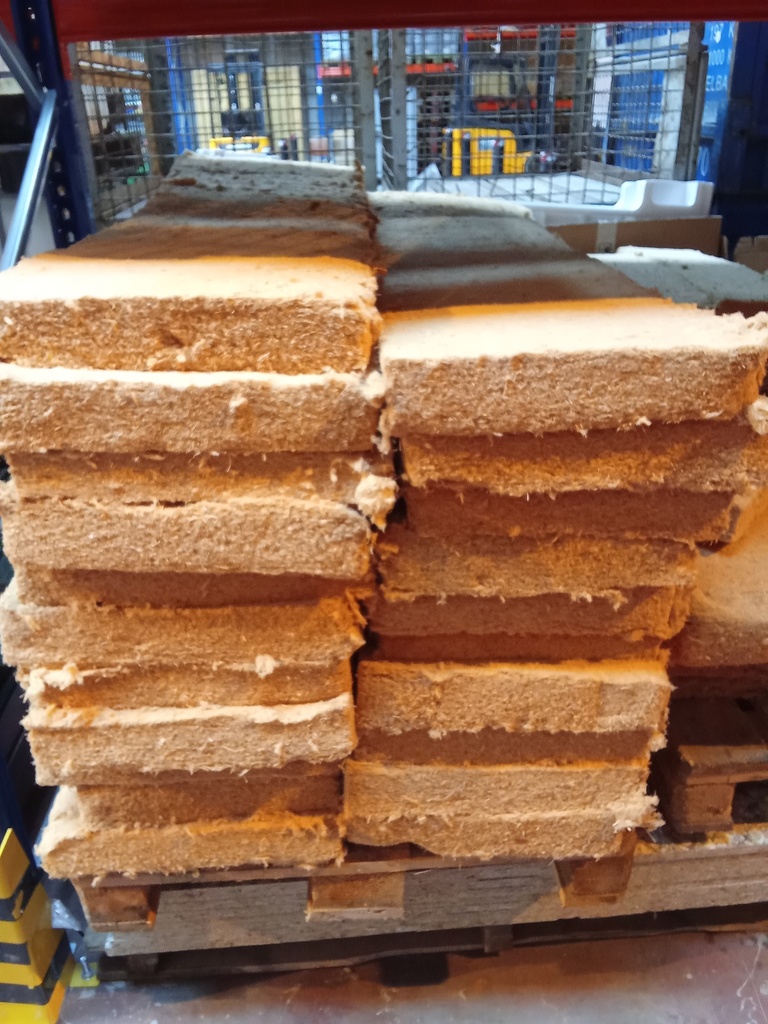 Laine de bois 8cm - Lot