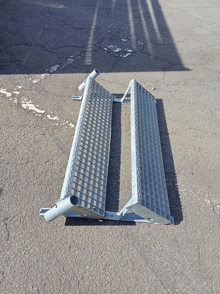 Marches pour escalier de chantier - lot