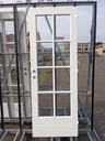 Portes vitrées blanches