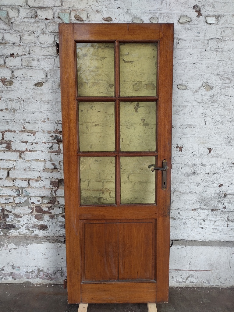 Porte vitrée 200,5x77x4 cm (L)