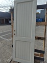 Porte ancienne blanche 2 panneaux 199,5x72x4 (L) 