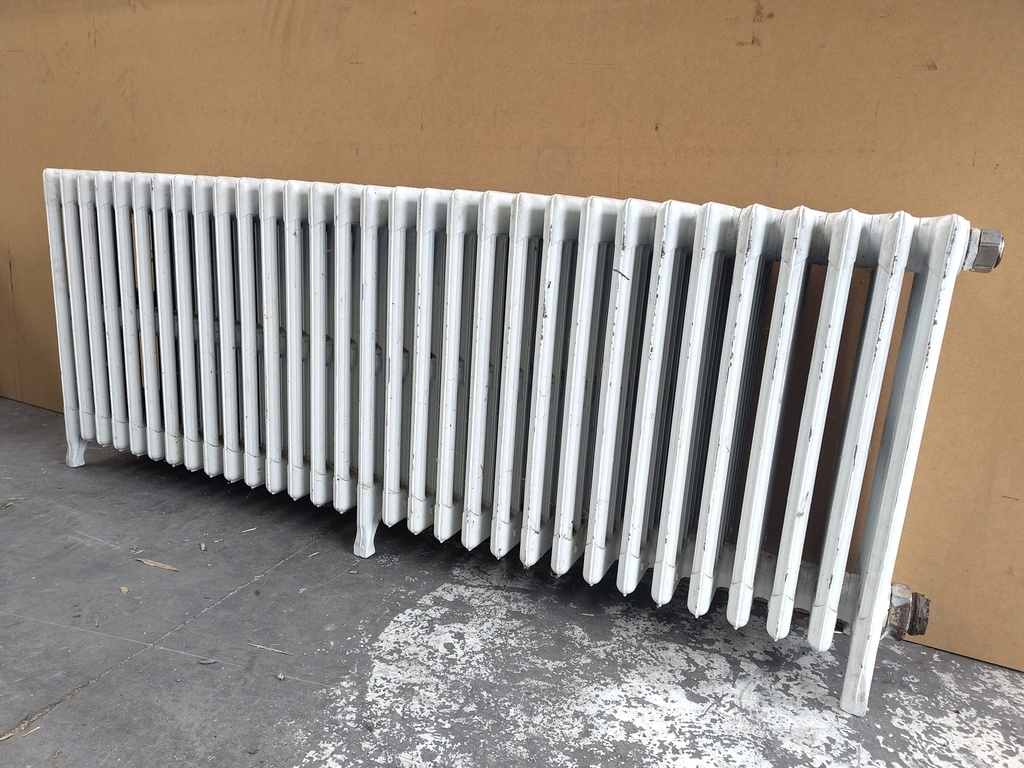 Radiateur sur pied en fonte 165x65x21 cm (L) 