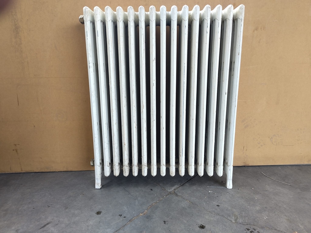 Radiateur sur pied en fonte 93x78,5x22 cm (L)  