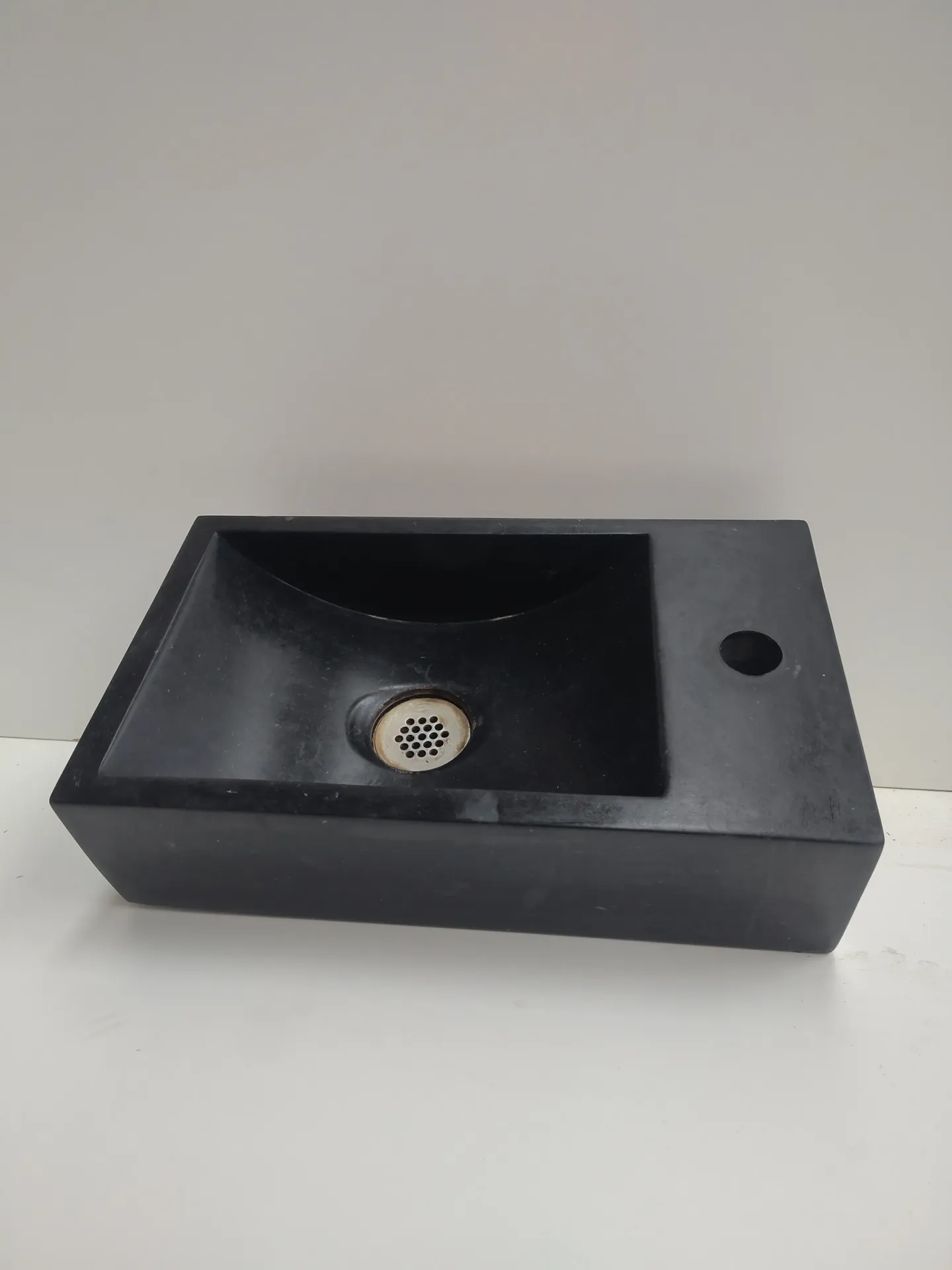 Evier noir 40x23x11 cm (L)