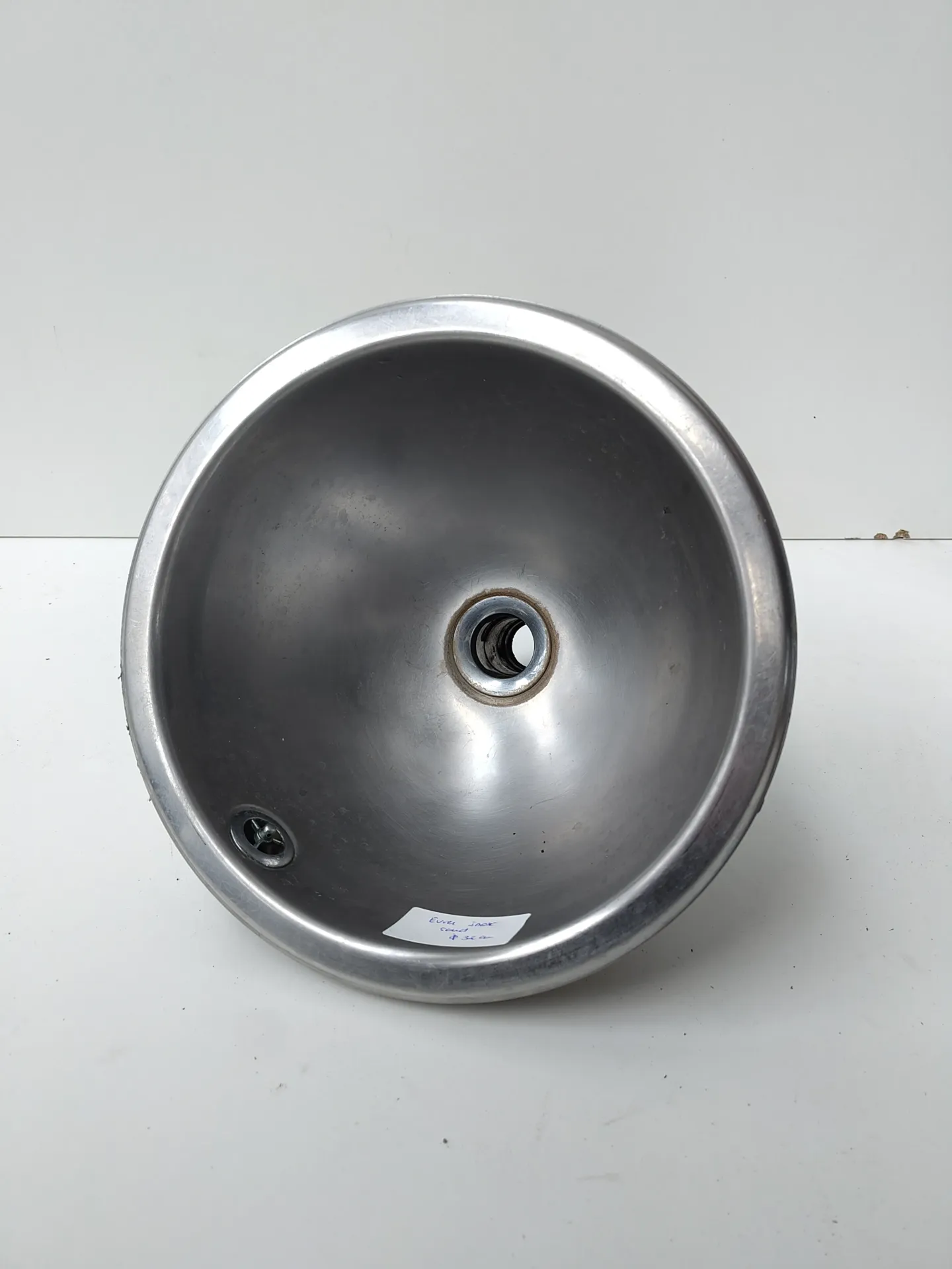 Lavabo inox ⌀ 32 cm (L)