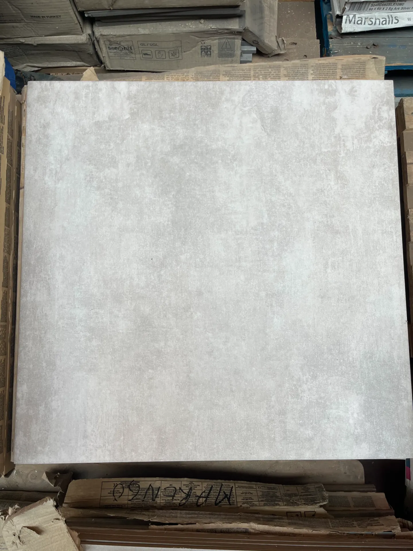 Carrelage Space Gris 60x60x0,8 cm (L)