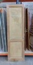 Porte ancienne 2 panneaux 230x71x3,5 cm (L)