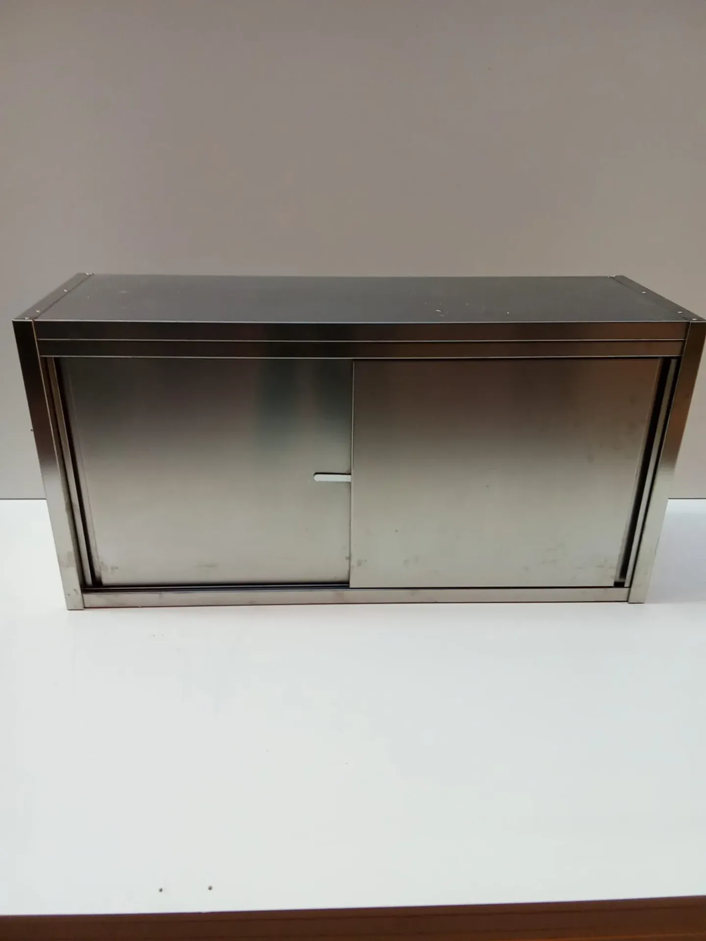 Armoire murale en Inox 120cm (Egouttoir)