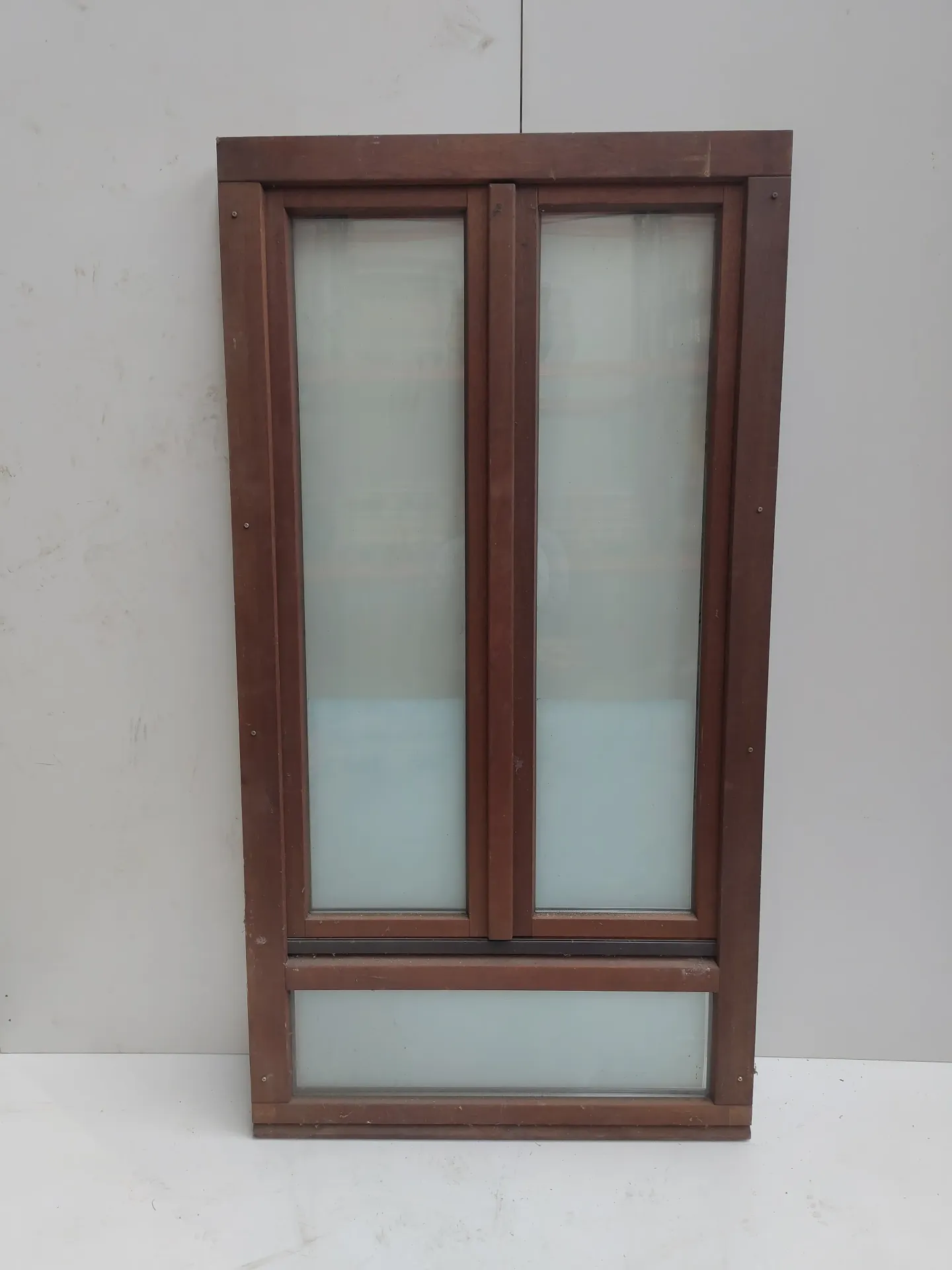 Châssis bois 2 vantaux et 1 allège (L)