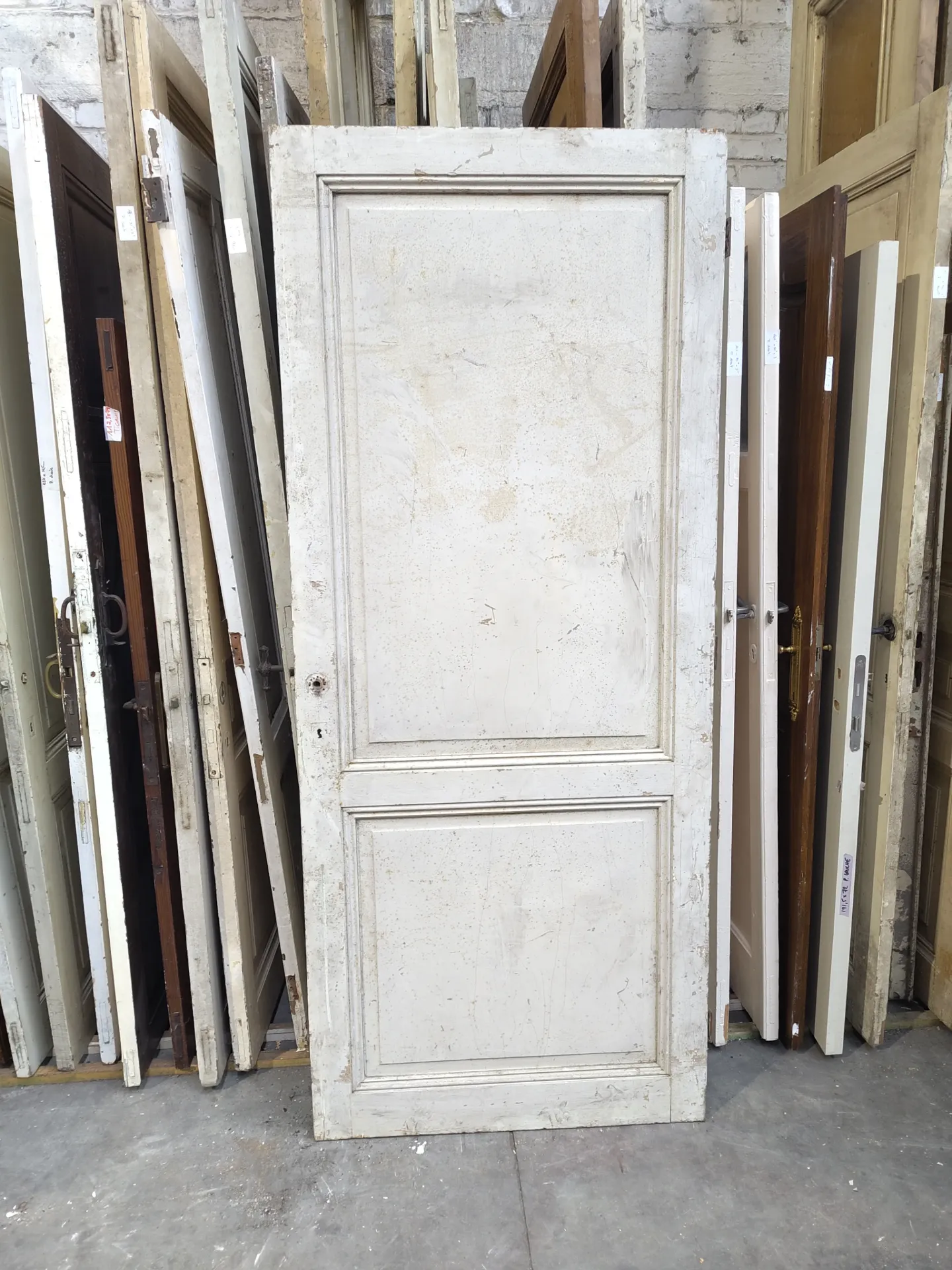 Porte pleine 2 panneaux 213x89,5x3,5 cm (L)