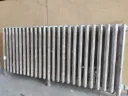 Radiateur sur pied en fonte 120x60x16 cm (L)