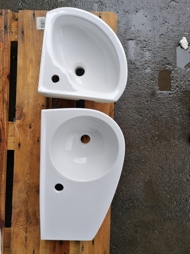 Différents lavabo lave-mains (céramique émaillée)