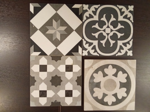 Carrelage à motifs