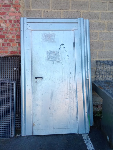 Porte de chantier