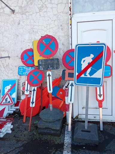Panneaux de chantier