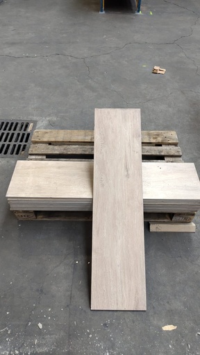 Carrelage clair effet bois 120x30 (type 1)  (L)