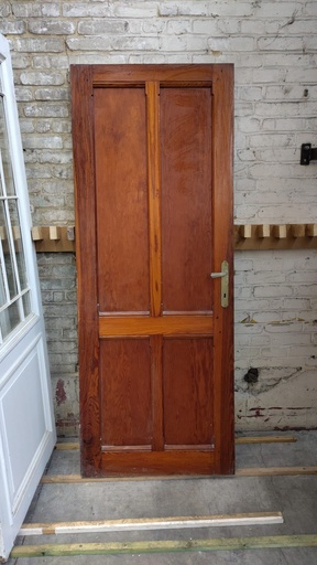 Porte en bois massif vintage – style classique (L) 