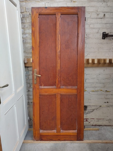 Porte en bois massif vintage – style classique (L) 