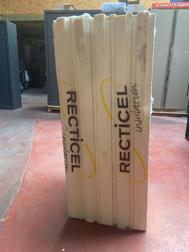 Isolant polyuréthane expansée avec revêtement aluminium - 82mm 