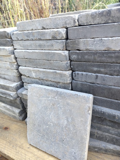 Pavé de Pierre Bleue belge 15x15x2 (L)
