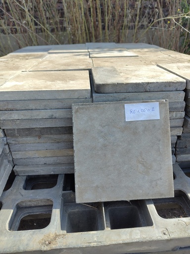 Pavé de Pierre Bleue belge 20x20x2 (L)