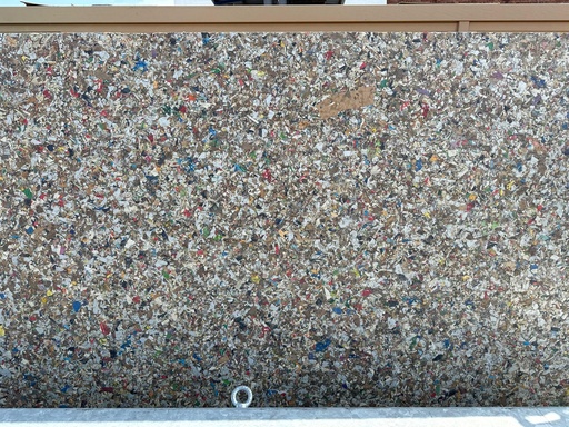 Panneau en papier recyclé