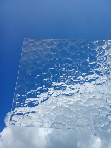 Verre martelé