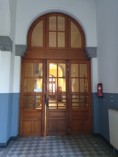 [St Michel] Baie vitrée intérieur - Résineux - 2720*4870