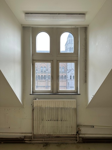 [EXT - St Michel] Châssis supérieur (arrondi)- chêne