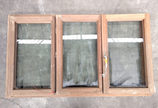 Châssis bois 3 fenêtre 180x105x7 cm (L)
