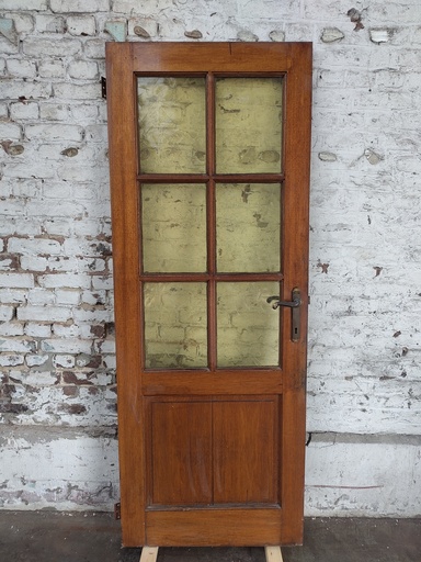 Porte vitrée 200,5x77x4 cm (L)