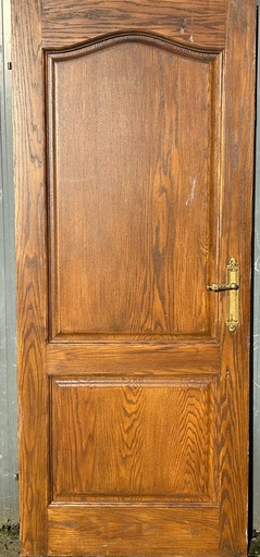 Porte en chêne massif 204x87,5x4 cm (L)  