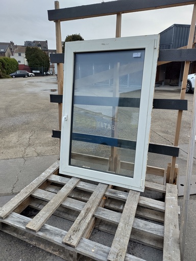 Châssis aluminium 1 vantaux 145x96x6,5 cm (L)