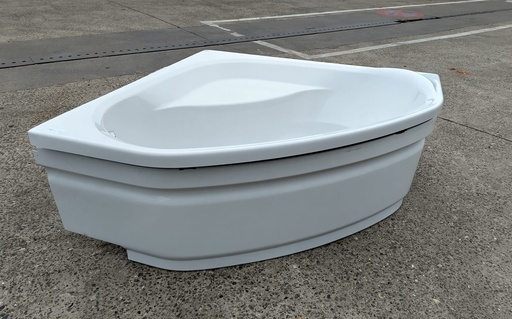 Baignoire d'angle 140x140x50 cm (L)